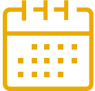 Scheduled withdrawal bleeding icon